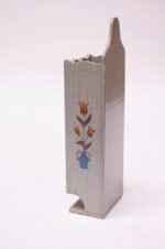 Antique Folk-Art Hand-Painted Letter Holder - Image 3