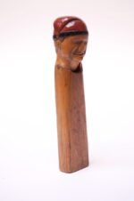 Early 20th Century Scandinavian Hand Carved and Painted Figural Nutcracker - Image 3