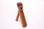 Early 20th Century Scandinavian Hand Carved and Painted Figural Nutcracker - Image 5