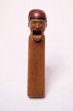 Early 20th Century Scandinavian Hand Carved and Painted Figural Nutcracker - Image 2
