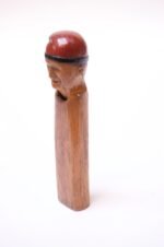 Early 20th Century Scandinavian Hand Carved and Painted Figural Nutcracker - Image 4
