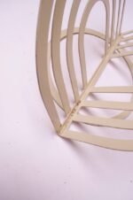 Designer Vintage "Arched" Magazine Rack after Vernor Panton - Image 7