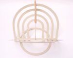 Designer Vintage "Arched" Magazine Rack after Vernor Panton - Image 3
