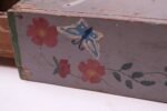 19th Century Folk Art Hand-Painted Shave Box / Caddy - Image 14