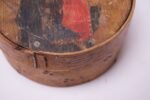 Antique English Snuff Box / Pipe Tobacco Case With Hand-Painted Decoration - Image 10