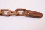 Folk Art Hand Carved Spruce Whimsy Chain - Image 13