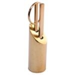 Modernist Brass Desk Set with Letter Opener and Scissors