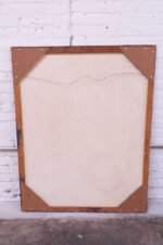 1974 Mixed-Media Acrylic and Raffia Abstract on Canvas Signed Rohan - Image 3