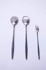 Vintage Dansk Denmark 'Variation V' Serving Spoons and Fork - Image 2