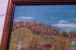 Mid-20th Century Amish Pastoral Scene Oil on Canvas by Harvey Milligan - Image 7
