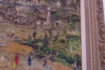 French Post-Impressionist "Jardins Des Tuileries" Oil on Canvas - Image 6