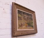 French Post-Impressionist "Jardins Des Tuileries" Oil on Canvas - Image 2