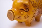 Mid-Century California Pottery Piggy Bank With Cork Stopper - Image 16