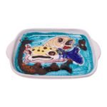 Mid-Century Italian Modern Ceramic "Fish" Tray