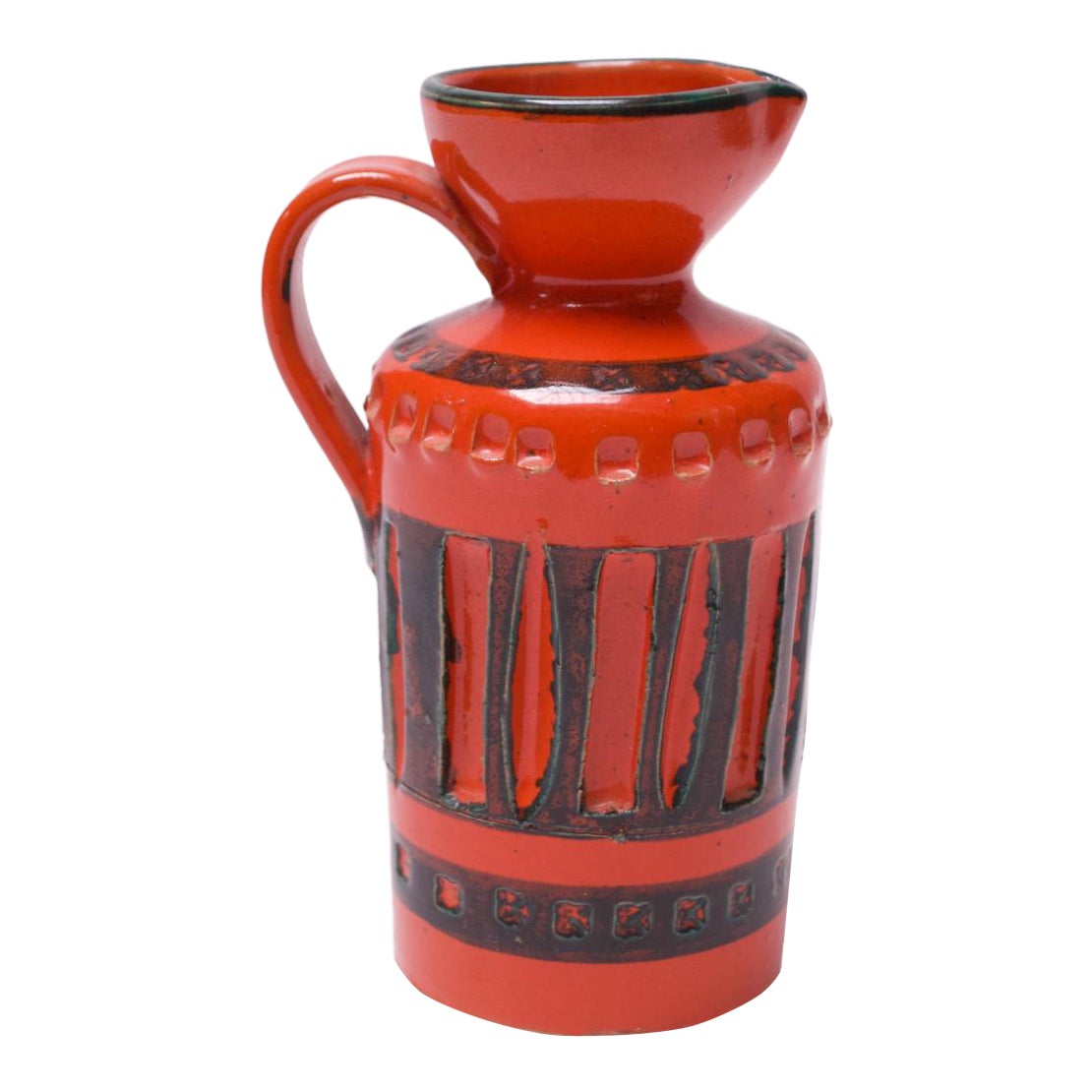 Made in Italy Orange Pitcher