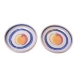 Vintage Buchan Pottery "Brittany" Coasters / Decorative Dishes