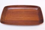 Large Midcentury Teakwood Tray Designed by Ernest Sohn - Image 3