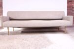 Edward Wormley for Dunbar Sofa with Brass Feet - Image 2
