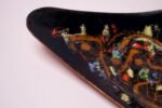 Vintage Modernist Sulmona Italian Enamel on Copper Triangular Dish - Image 8