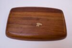Large Midcentury Teakwood Tray Designed by Ernest Sohn - Image 5