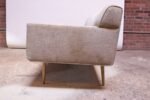 Edward Wormley for Dunbar Sofa with Brass Feet - Image 7