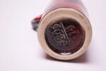 Mid-Century West German Volcanic-Textured Ceramic Vase in Red and Metallic Gray - Image 11