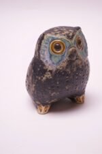Lladro Enameled Stoneware Owl Figurine - Image 6