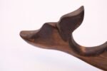 Vintage Hand-Carved Whale Sculpture - Image 13