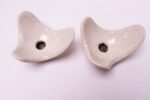 Mid-Century American Modern Studio Ceramic Candleholders by Walter Sullivan Roche-Warner - Image 3