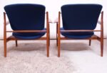 Finn Juhl Teak Lounge Chairs Model FD-136 for France & Daverkosen - Image 10