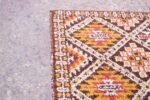 Vintage Hand Knotted Berber Wool Tribal Rug - Image 11