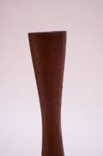 Sculptural Danish Modern Teak Candlesticks - Image 6