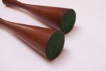 Sculptural Danish Modern Teak Candlesticks - Image 11