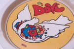 Mid-Century Peter Max "Dove" Ashtray / Decorative Plate for Iroquois China of New York - Image 3