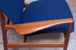 Finn Juhl Teak Lounge Chairs Model FD-136 for France & Daverkosen - Image 19