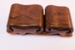 Vintage French Walnut 'Mushroom' Jewelry Puzzle Box by Fred Buss - Image 9