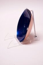 Vintage Leon Statham Blue Enamel on Copper Bowl - Image 3