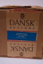 1960s Jens Quistgaard Dansk Teak Serving Tray with Glass Inserts New in Box - Image 15