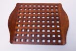 1960s Jens Quistgaard Dansk Teak Serving Tray with Glass Inserts New in Box - Image 9