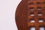 1960s Jens Quistgaard Dansk Teak Serving Tray with Glass Inserts New in Box - Image 12
