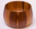 Vintage Studio Craft Mixed-Wood Decorative Bowl - Image 6