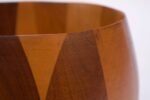 Vintage Studio Craft Mixed-Wood Decorative Bowl - Image 14