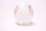 Vintage Blownglass "Egg" Paperweight With Flower Inside - Image 5