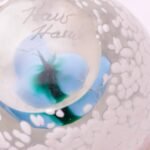 Vintage Blownglass "Egg" Paperweight With Flower Inside - Image 14