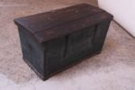 Early Americana Painted Wood Monogrammed Trunk - Image 12