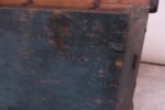 Early Americana Painted Wood Monogrammed Trunk - Image 30