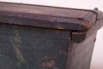 Early Americana Painted Wood Monogrammed Trunk - Image 38