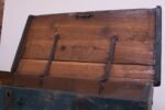 Early Americana Painted Wood Monogrammed Trunk - Image 48