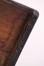 Early Americana Painted Wood Monogrammed Trunk - Image 41