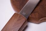 1970s Staved Teak Cutting Board With Knife by Dansk Designs - Image 11